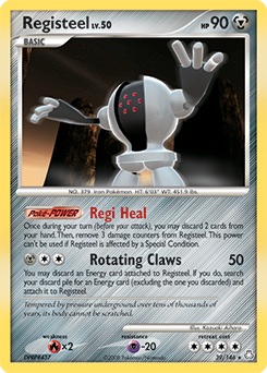 Registeel, Legends Awakened #39, Pokémon TCG card