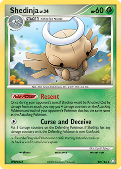 Shedinja, Legends Awakened #40, Pokémon TCG card