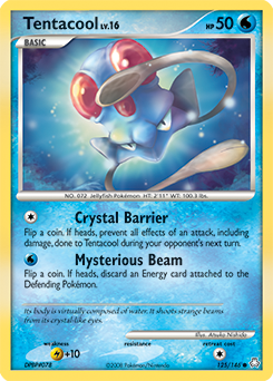 Tentacool, Legends Awakened #125, Pokémon TCG card