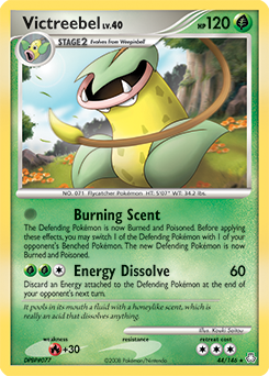 Victreebel, Legends Awakened #44, Pokémon TCG card