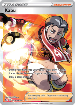 Kabu, Lost Origin Trainer Gallery #TG26, Pokémon TCG card