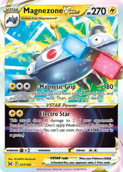 Magnezone VSTAR, Lost Origin #57, Pokémon TCG card