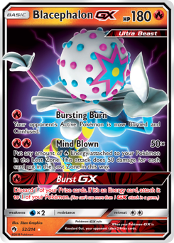 Blacephalon-GX, Lost Thunder #52, Pokémon TCG card