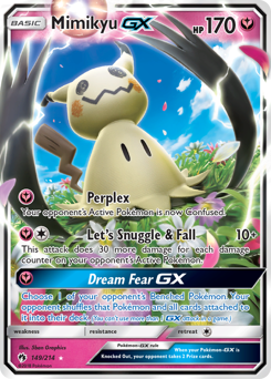 Mimikyu-GX, Lost Thunder #149, Pokémon TCG card