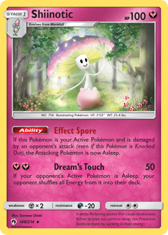 Shiinotic, Lost Thunder #148, Pokémon TCG card