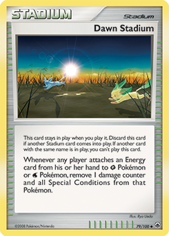 Dawn Stadium, Majestic Dawn #79, Pokémon TCG card