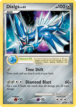Dialga, Majestic Dawn #4, Pokémon TCG card