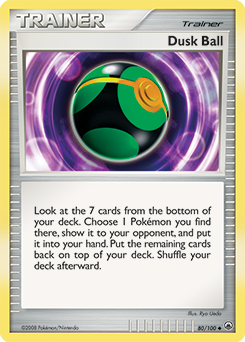 Dusk Ball, Majestic Dawn #80, Pokémon TCG card