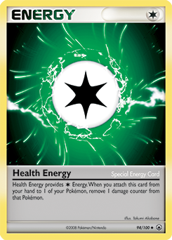 Health Energy, Majestic Dawn #94, Pokémon TCG card