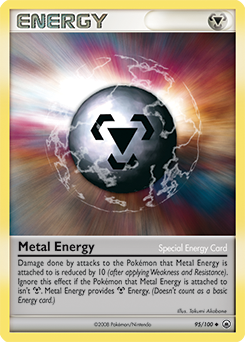 Metal Energy, Majestic Dawn #95, Pokémon TCG card