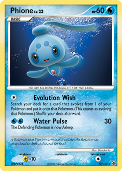 Phione, Majestic Dawn #12, Pokémon TCG card