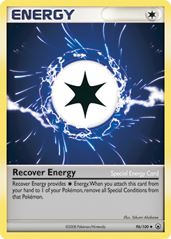 Recover Energy, Majestic Dawn #96, Pokémon TCG card