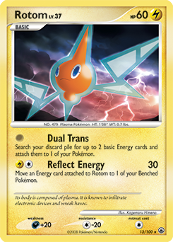 Rotom, Majestic Dawn #13, Pokémon TCG card