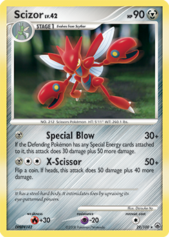 Scizor, Majestic Dawn #29, Pokémon TCG card