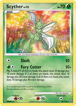 Scyther, Majestic Dawn #46, Pokémon TCG card