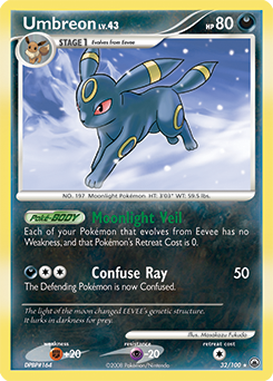Umbreon, Majestic Dawn #32, Pokémon TCG card