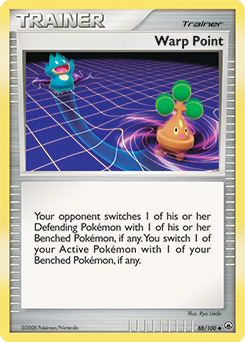 Warp Point, Majestic Dawn #88, Pokémon TCG card