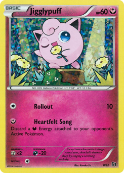 Jigglypuff, McDonald's Collection 2016 #8, Pokémon TCG card