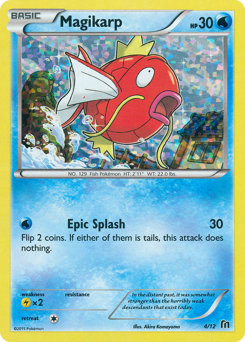 Magikarp, McDonald's Collection 2016 #4, Pokémon TCG card