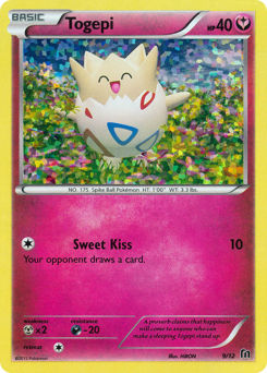 Togepi, McDonald's Collection 2016 #9, Pokémon TCG card