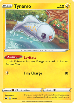 Tynamo, McDonald's Collection 2022 #10, Pokémon TCG card