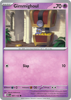 Gimmighoul, Mega Evolution #67, Pokémon TCG card