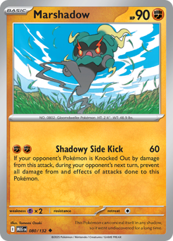 Marshadow, Mega Evolution #80, Pokémon TCG card
