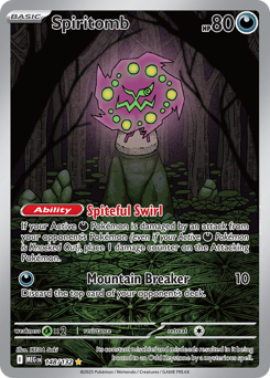 Spiritomb, Mega Evolution #148, Pokémon TCG card