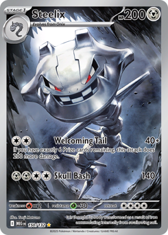 Steelix, Mega Evolution #150, Pokémon TCG card