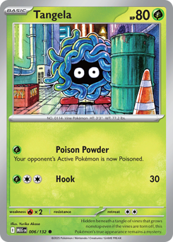 Tangela, Mega Evolution #6, Pokémon TCG card