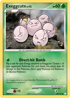 Exeggcute, Mysterious Treasures #82, Pokémon TCG card