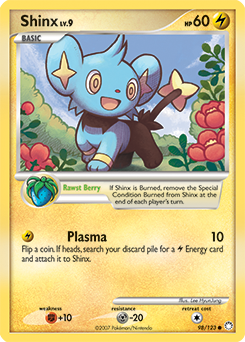 Shinx, Mysterious Treasures #98, Pokémon TCG card