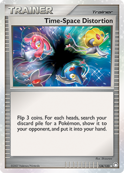 Time-Space Distortion, Mysterious Treasures #124, Pokémon TCG card