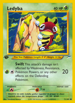 Ledyba, Neo Destiny #71, Pokémon TCG card