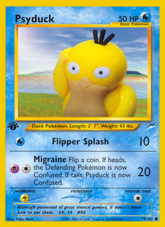 Psyduck, Neo Destiny #79, Pokémon TCG card