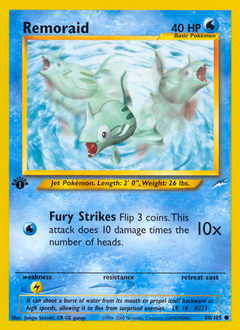Remoraid, Neo Destiny #80, Pokémon TCG card