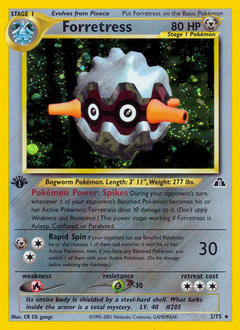 Forretress, Neo Discovery #2, Pokémon TCG card
