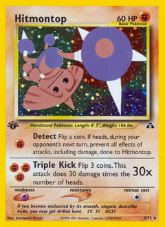 Hitmontop, Neo Discovery #3, Pokémon TCG card