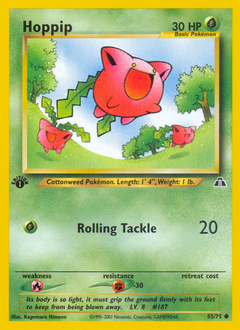 Hoppip, Neo Discovery #55, Pokémon TCG card