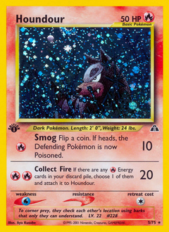 Houndour, Neo Discovery #5, Pokémon TCG card