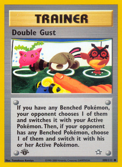 Double Gust, Neo Genesis #100, Pokémon TCG card
