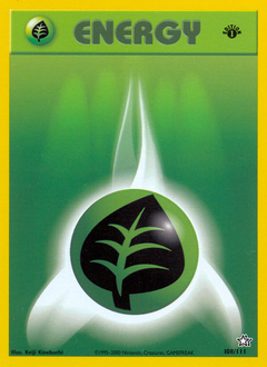 Grass Energy, Neo Genesis #108, Pokémon TCG card