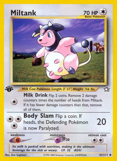 Miltank, Neo Genesis #41, Pokémon TCG card