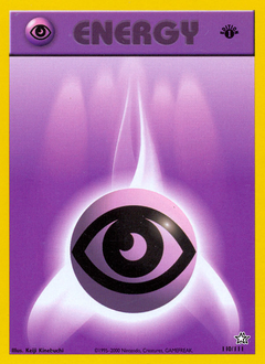 Psychic Energy, Neo Genesis #110, Pokémon TCG card