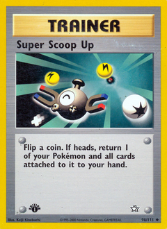 Super Scoop Up, Neo Genesis #98, Pokémon TCG card