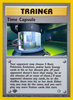 Time Capsule, Neo Genesis #90, Pokémon TCG card