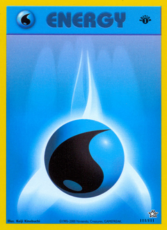 Water Energy, Neo Genesis #111, Pokémon TCG card