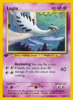 Lugia, Neo Revelation #20, Pokémon TCG card
