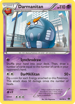 Darmanitan, Next Destinies #60, Pokémon TCG card