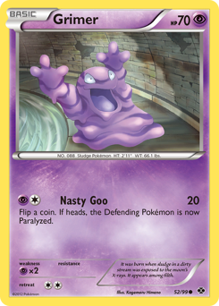 Grimer, Next Destinies #52, Pokémon TCG card